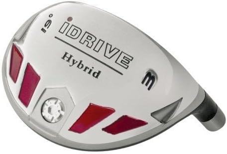 iDrive Hybrids Juego completo completo de varillas de acero de golf grandes y altas, 1 pulgada más largo que la longitud estándar, que incluye #3,