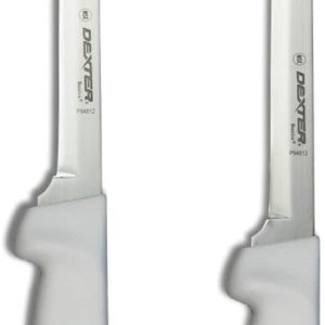 Dexter -Russell – Cuchillo de filete de 7 y 8 pulgadas con mango blanco de polipropileno, cuchillo de deshuesado, cuchillos de filete flexibles para Dexter -Russell – Cuchillo de filete de 7 y 8 pulgadas con mango blanco de polipropileno, cuchillo de deshuesado, cuchillos de filete flexibles para