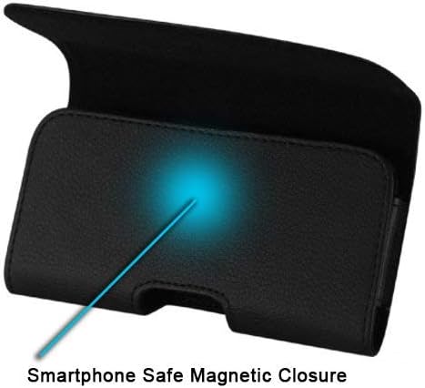 Funda para LG G6+ Plus, LG G6, LG G5 H850, LG G4 de piel de alta calidad AGOZ con clip para cinturón (para adaptarse solo al teléfono sin funda