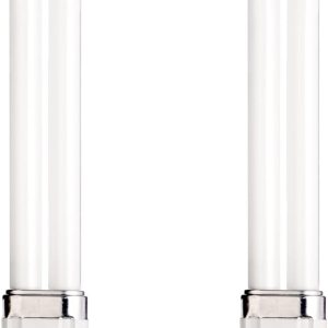 Satco S8312 HyGrade – Bombilla fluorescente compacta T4 de 13 W, base de pin GX23, color blanco (paquete de 2) Satco S8312 HyGrade – Bombilla fluorescente compacta T4 de 13 W, base de pin GX23, color blanco (paquete de 2)