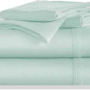 Juego de sábanas de algodón egipcio de 1000 hilos tamaño matrimonial XL, 4 piezas, sábanas 100% algodón de fibra larga para cama de tamaño Juego de sábanas de algodón egipcio de 1000 hilos tamaño matrimonial XL, 4 piezas, sábanas 100% algodón de fibra larga para cama de tamaño