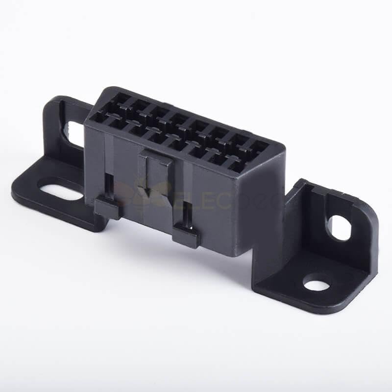 Conector hembra antirrobo del zócalo del interfaz de diagnóstico original OBD2 de VW