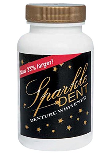 Sparkle Dent Denture Cleaner Whitener incluido con caja de dentadura dental con cesta y tapa para un fácil almacenamiento del retenedor Invisalign