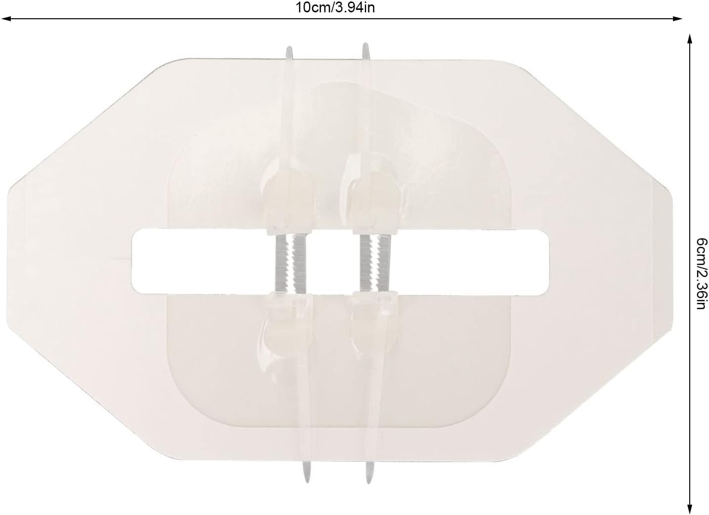 Cremalleras de cierre de heridas de emergencia, 4 suturas de puntada con cremallera, bandaids para reparar heridas sin puntadas, dispositivo de