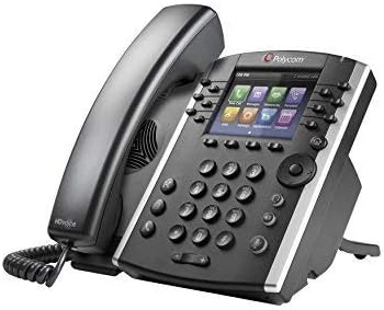 Polycom Teléfono de escritorio VVX 400-12 Line PoE (renovado)