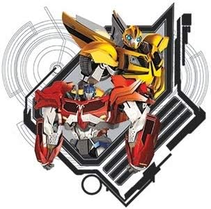 Calcomanía de abejorro Optimus Prime de 6 pulgadas Transformers Autobots Robots removible autoadhesivo vinilo decorativo decorativo de pared para