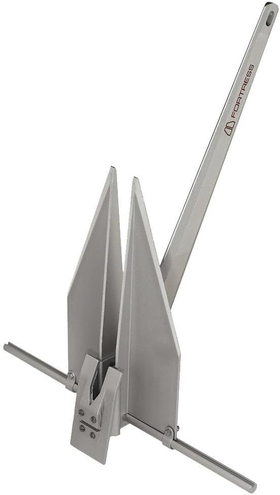The World’s Best Anchor Fortress Marine Anchors – Guardian G-23 (ancla de 13 libras  barcos de 34-41 pies), aluminio