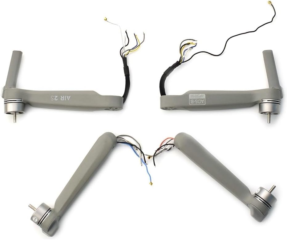 XNasu Brazo de motor para DJI AIR 2S Drone Reemplazo Izquierdo Derecha Delantero Trasero Brazos del Motor para DJI Mavic AIR 2S Piezas de Reparación