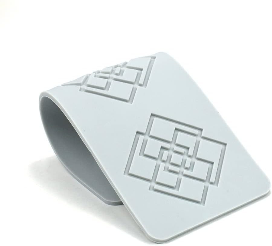 Molde de silicona 3D de patrón múltiple geométrico para fondant, almohadilla de encaje para pasteles, molde de silicona para pasteles, fondant,