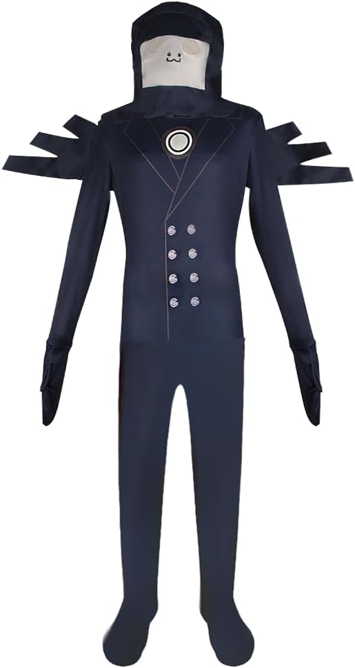 Disfraz para niños, TV ManCameramanSpeakerman, disfraz de cosplay de dibujos animados, Halloween, body con gorro