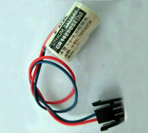 30PCS CR14250SE 3V PLC Battery 1800mAh Backup Power Supply with Plug Non-Rechargeable