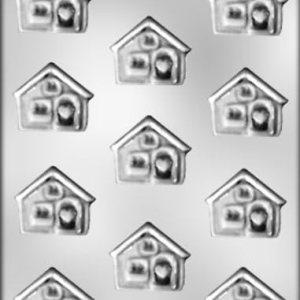 CK Products Casa de 1-58 pulgadas con molde de chocolate corazón CK Products Casa de 1-58 pulgadas con molde de chocolate corazón