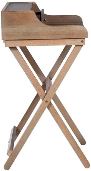 Riverbay Furniture Escritorio plegable en gris lavado