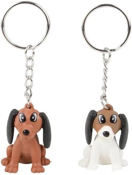 Llaveros para cachorros de 1.5 pulgadas, paquete de 24 unidades, recuerdo de fiesta, accesorios, bolsas de golosinas, premios, piñatas, carnavales