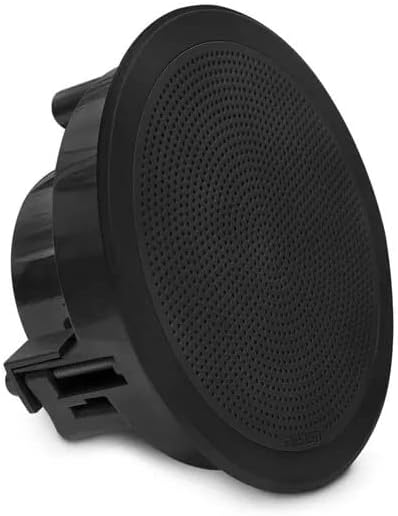 Garmin Fusion Serie FM Altavoces marinos, 7.7″ 200 vatios montaje empotrado redondo negro, una marca