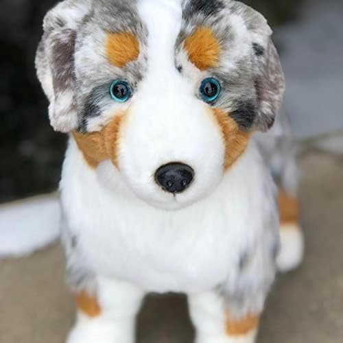 Peluche de pastor australiano de 22 pulgadas