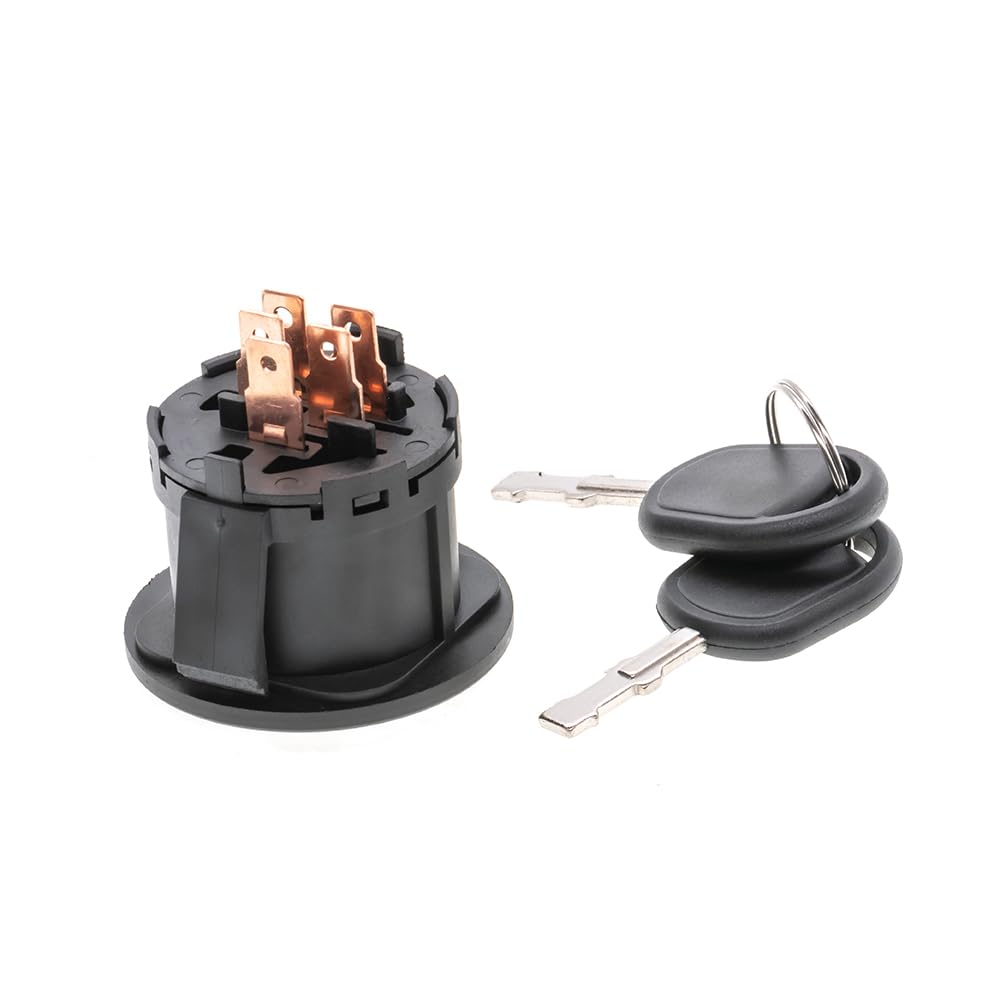 Cortacésped Tractor Interruptor de encendido 5 terminales Se adapta a MTD Craftsman Ariens Bad Boy Bolens Huskee Chopper Murray Sabre Scotts Yard