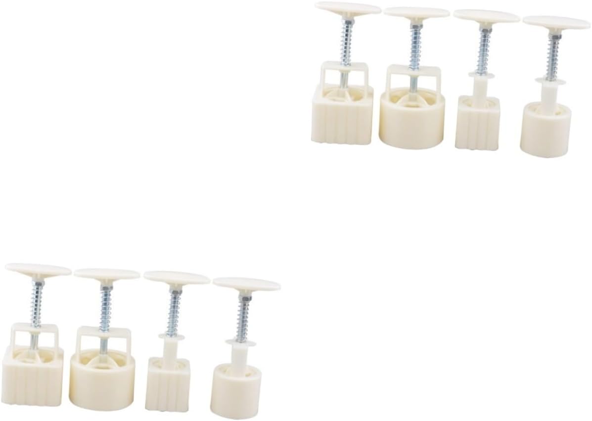 HOMSFOU 32 piezas de prensa de galletas de pastel de flores, decoración de bricolaje pastel de luna de rosa, molde de postre de flores, prensa de