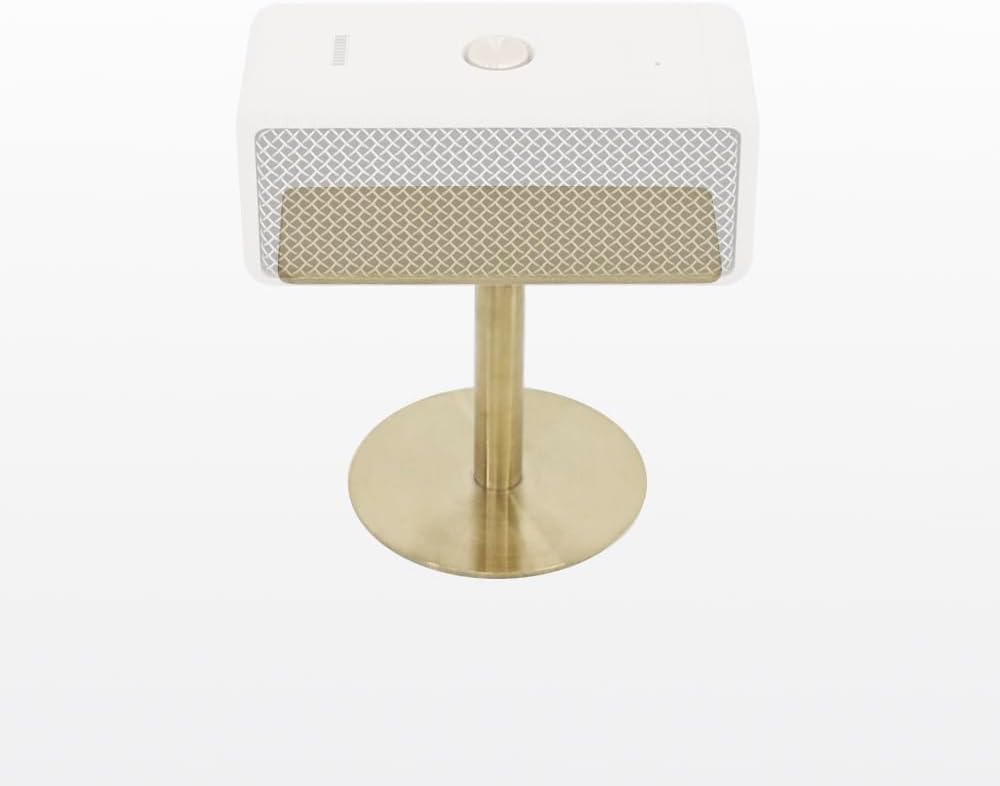 Emberton – Soporte de altavoz (dorado satinado), para altavoz Marshall Emberton, calidad de sonido óptica, ancho 5.35 pulgadas de alto 3.94