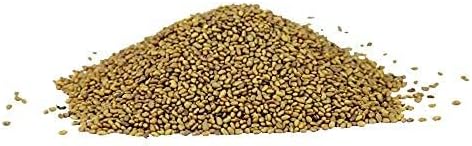 Semilla de germinación de alfalfa, sin OMG, cultivada en Estados Unidos, desde nuestra granja hasta tu puerta (14 libra (4 onzas)