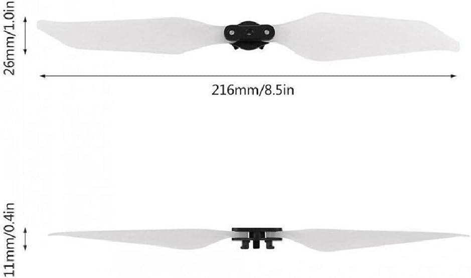 2 pares verde luminoso 8331 de bajo ruido cuchillas hélice para DJI Mavic pro drone platino repuesto accesorio