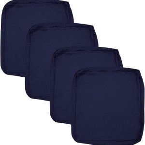 Oslimea Fundas de cojín de patio de 25 x 25 x 5 pulgadas, fundas de repuesto para cojines de muebles de exterior, resistentes al agua, fundas de Oslimea Fundas de cojín de patio de 25 x 25 x 5 pulgadas, fundas de repuesto para cojines de muebles de exterior, resistentes al agua, fundas de