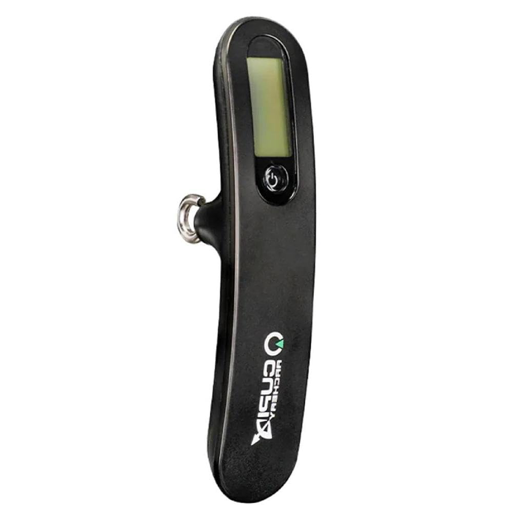 Báscula de equipaje compuesto de caza con pantalla LCD, escala digital de 110 libras, báscula de recursos de tiro con arco digital, báscula de