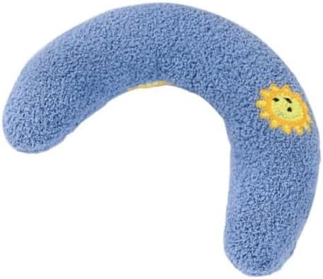 Almohada calmante para perros, almohadas suaves para el cuello de las mascotas, almohada calmante para perros pequeños, ultra suave y esponjosa,