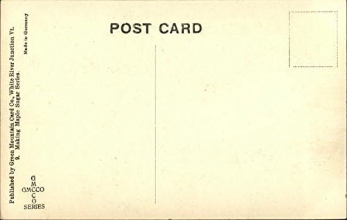 The First Sap Going Into Sugar House Vermont VT Original Antique Postcard