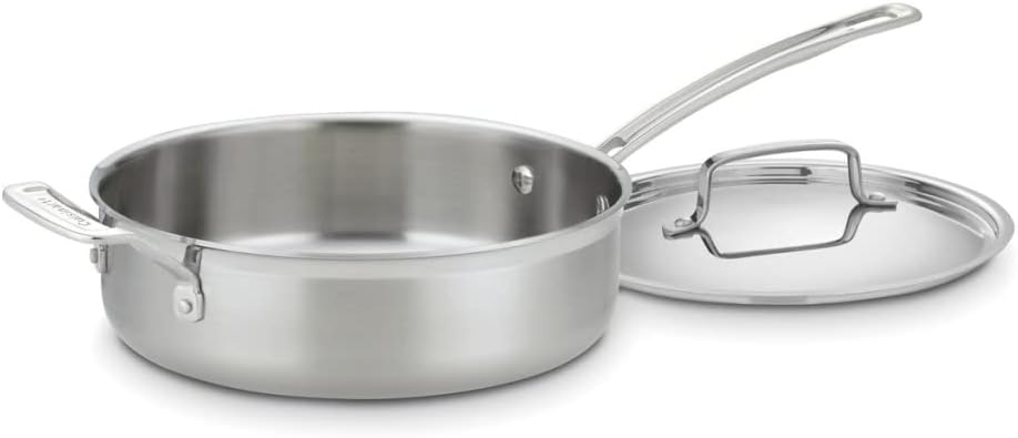 Cuisinart MCP22-24N MultiClad Pro – Sartén de acero inoxidable