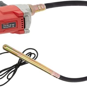 Fetcoi Vibrador de hormigón, vibradores de hormigón de mano de potencia, herramienta vibradora de hormigón eléctrica de 1100 W con eje de 6.6 pies Fetcoi Vibrador de hormigón, vibradores de hormigón de mano de potencia, herramienta vibradora de hormigón eléctrica de 1100 W con eje de 6.6 pies