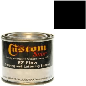 Custom Shop KSE757-QP Triple Black – Pintura esmaltada EZ Flow a rayas y letras  4 onzas Custom Shop KSE757-QP Triple Black – Pintura esmaltada EZ Flow a rayas y letras  4 onzas