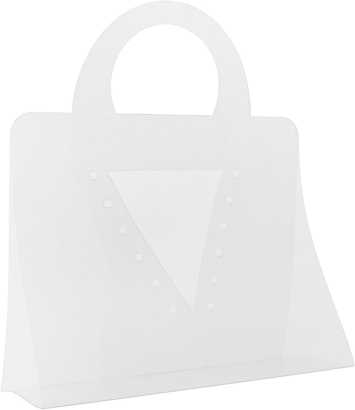 Esquirla Bolsa de ramo de flores transparente, bolsa de regalo de flores, bolsa de regalo de alta capacidad, bolsa de embalaje de flores frescas