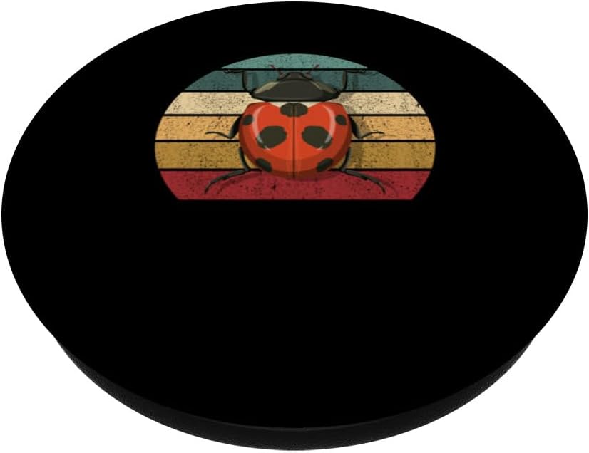 Sunset Ladybug Squad Ladybugs Insects Bugs Coccinellidae PopSockets Swappable PopGrip
