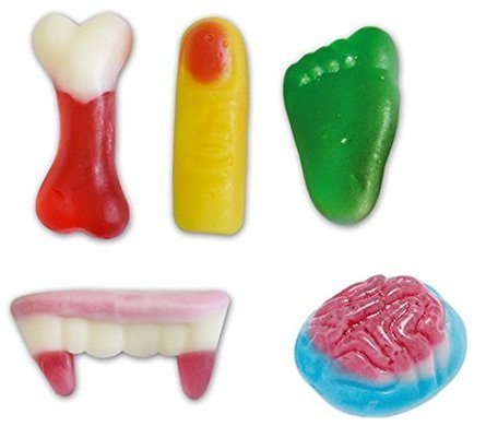 Gummi partes del cuerpo que faltan 4.4lb