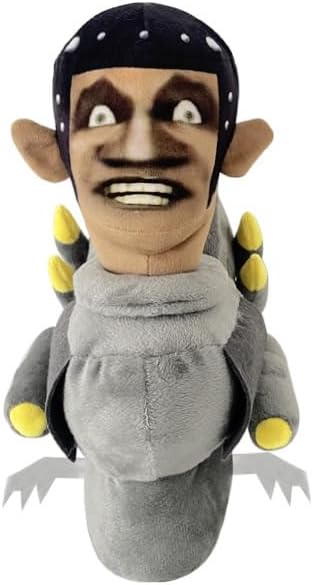 Skibidi – Muñeca de peluche para inodoro Skibidi, divertido juego de anime, juguete de peluche, regalo para fanáticos de Aldults
