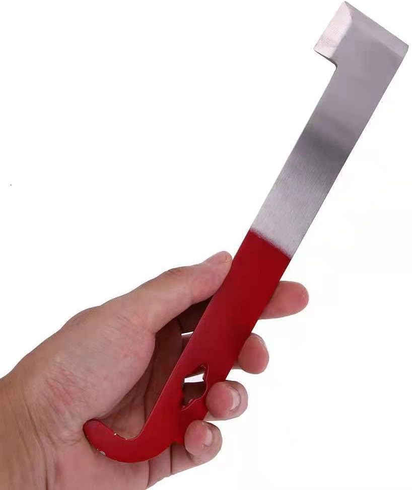 witbee J Hook – Herramienta de colmena de abejas, herramienta raspadora de colmena de abejas, herramientas raspadoras de colmena de acero