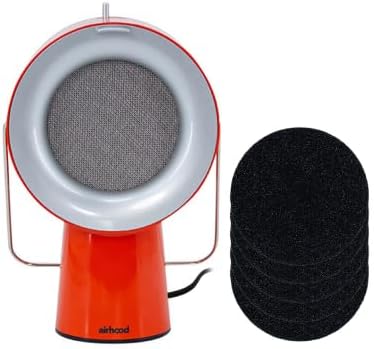 AirHood Campana extractora con cable  Extractor de cocina portátil con 5 filtros de aire de carbón activado y filtro de aceite de acero inoxidable