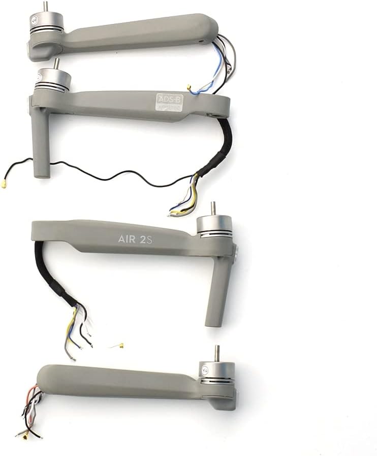 XNasu Brazo de motor para DJI AIR 2S Drone Reemplazo Izquierdo Derecha Delantero Trasero Brazos del Motor para DJI Mavic AIR 2S Piezas de Reparación