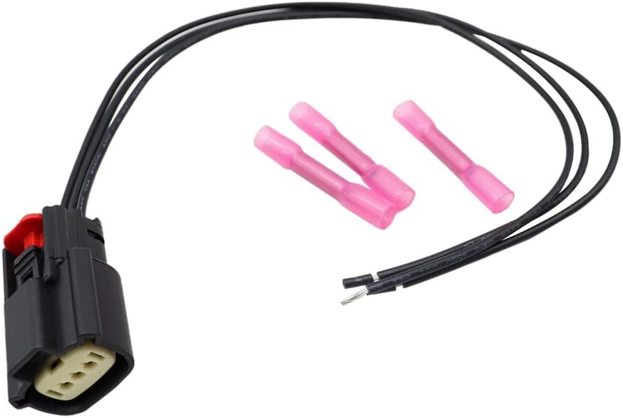 Bobina de encendido de 3 vías y conector de sensor, conector de bobina de encendido de coleta, cable de enchufe compatible con Ford V6 V8 Flex F150