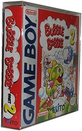 10 protectores de caja de plástico transparente CIB juego para Gameboy Virtual Boy