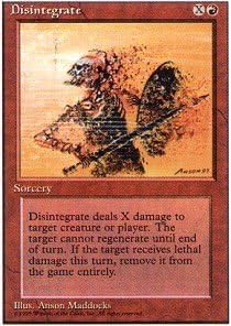Magic The Gathering – Desintegrar – Cuarta Edición