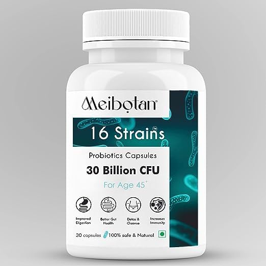 El mejor suplemento de probióticos 16 cepas con 30 mil millones de UFC para hombres y mujeres con prebióticos, apoyo intestinal, digestión, apoyo