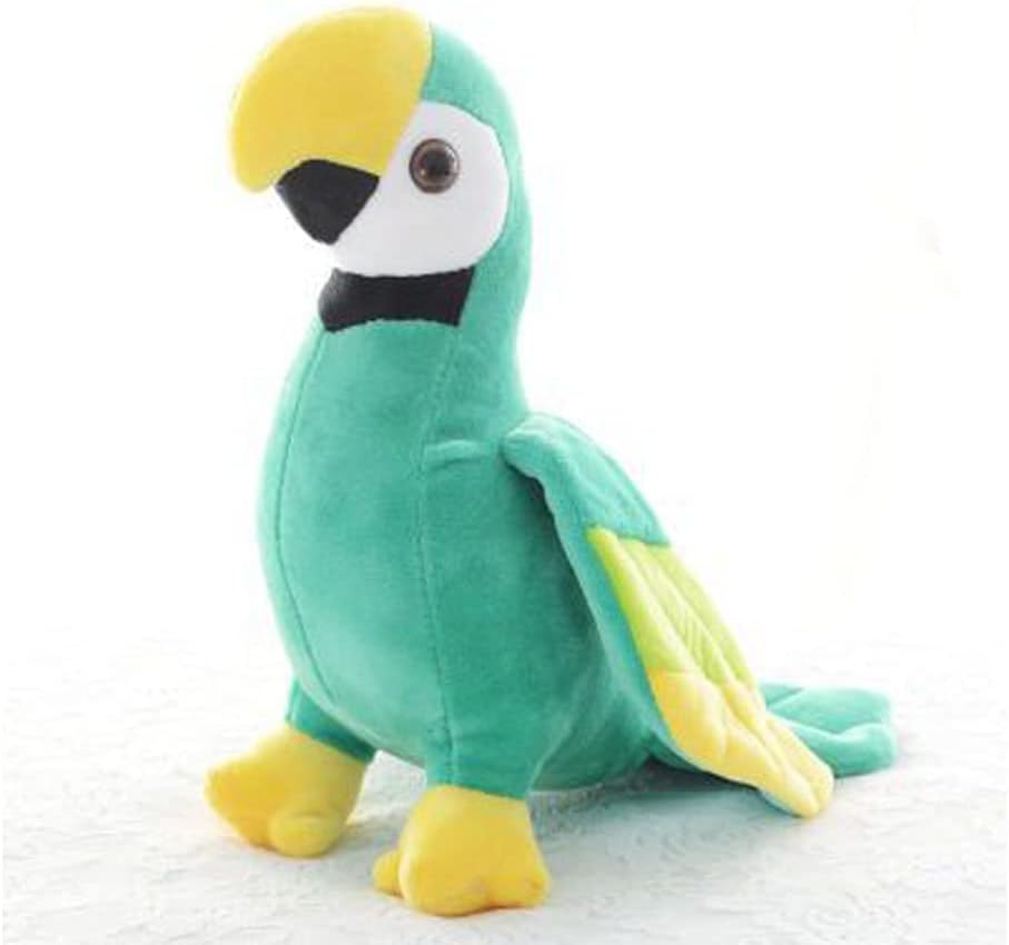 CHELEI2019 Peluche de loro de 9.8 pulgadas, suave pájaro de peluche, regalo para niños