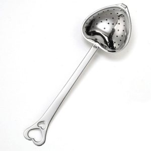 Coladores de té para té suelto, infusor de té, juego de filtros de té en forma de corazón, cuchara larga, tazas de cocina, difusor con asa, cuchara Coladores de té para té suelto, infusor de té, juego de filtros de té en forma de corazón, cuchara larga, tazas de cocina, difusor con asa, cuchara