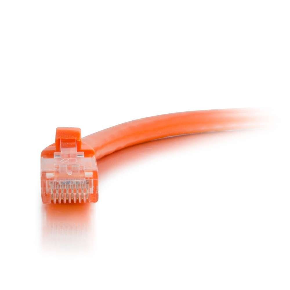 C2G  Cables to Go – Cat6 Snagless cable de remiendo., Anaranjado