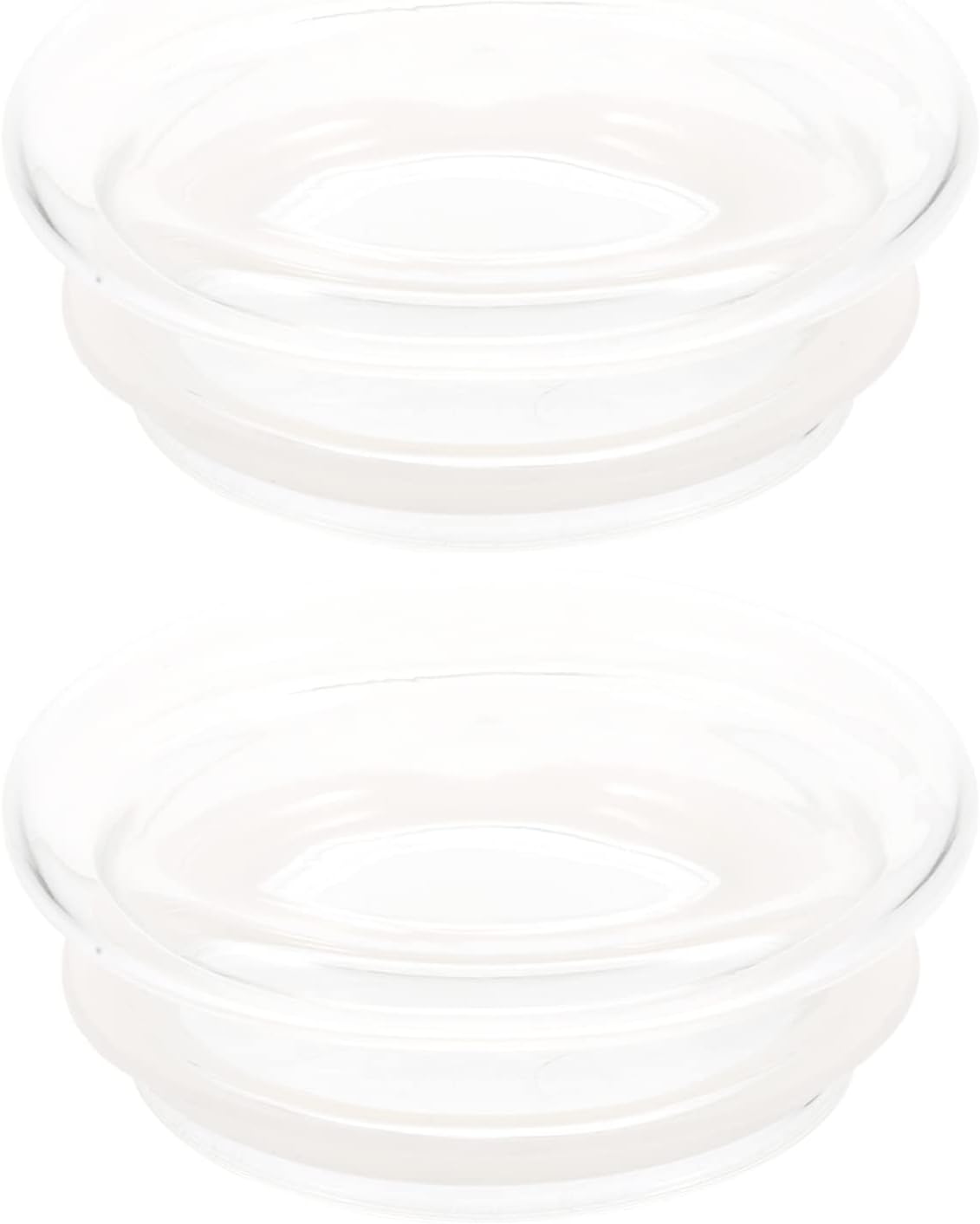 BESTonZON Accesorios de ceremonia de té, estufa portátil, 2 tapas de vidrio de repuesto para tetera de vidrio, fundas de tetera de vidrio,