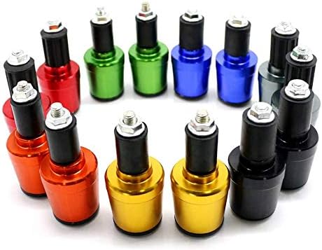 Worldmotop 78 pulgadas 0.866 in motocicleta barra extremo enchufe manillar tapas extremos Grips para Honda CBR1000RR CBR600RR CB650F CBR250R