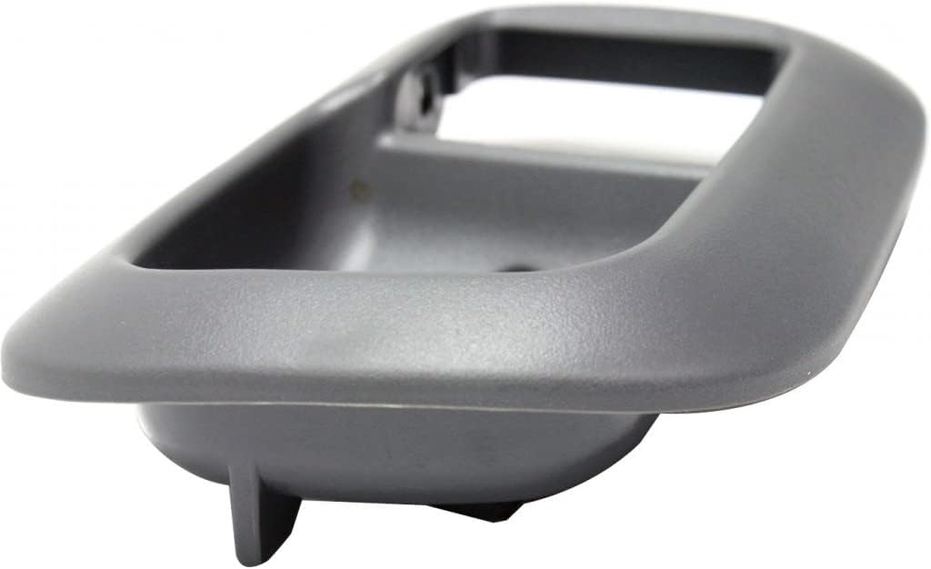 KarParts360 Para Toyota Sienna – Manija de puerta 1998 99 00 01 02 2003 lado del pasajero  Delantera  Interior  Solo bisel  Gris  6927708010B0