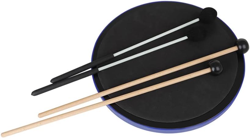 Milisten Glockenspiel – 2 pares de marimba martillo para niños, accesorios para xilófono, xilófono, palillos de tambor, xilófono para niños, mazo,